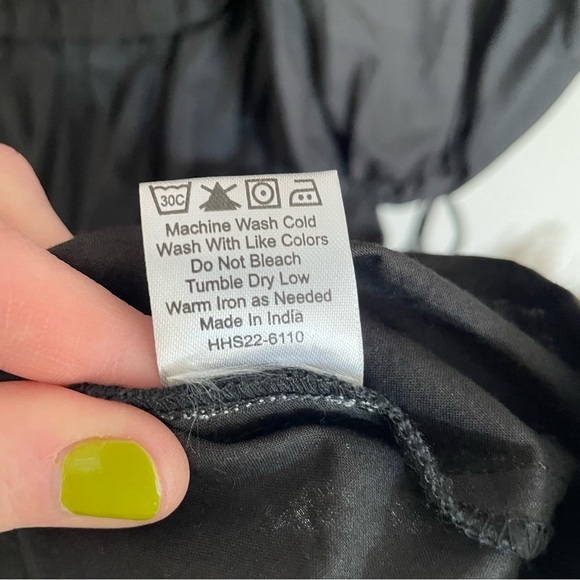 House of Harlow | Puff Sleeve Black Mini Dress NWT, medium - Picture 10 of 15